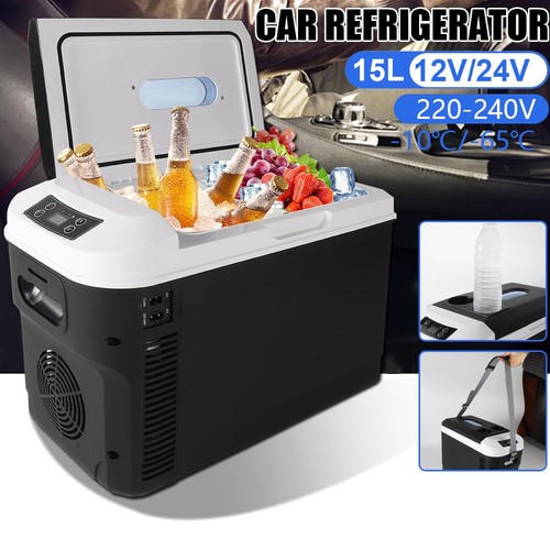 Portable 15l car fridge - portable,