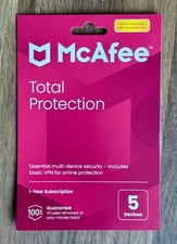 McAfee Total Protection 1 year