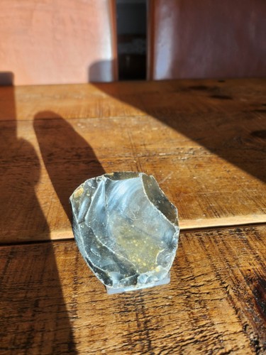 Flint tool levallois tortoise - flint,