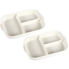 Rectangular Ceramic Divided