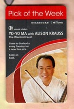 STARBUCKS / ITUNES Pick of the