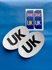 UK Number Plate & Car Sticker