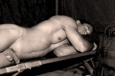 Study of a male nude - Army