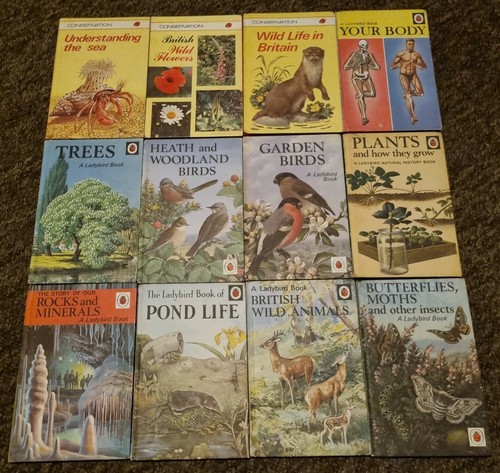 Vintage ladybird books nature - books,