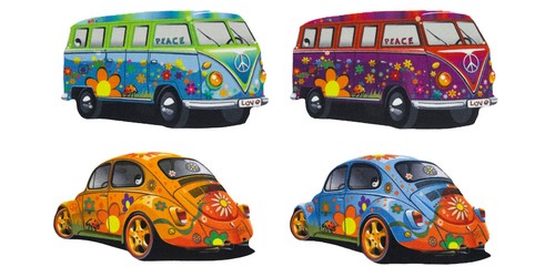 Camper van beetle shaped - vw,
