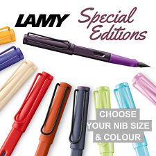 LAMY Safari Fountain Pen Special Editions - Choose Colour / Nib Size - UK Seller