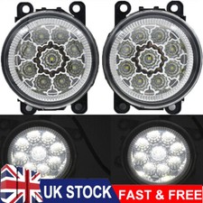 2x Front Fog Lights Lamps LED