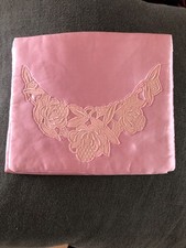 Vintage 30's 40's. peach Satin