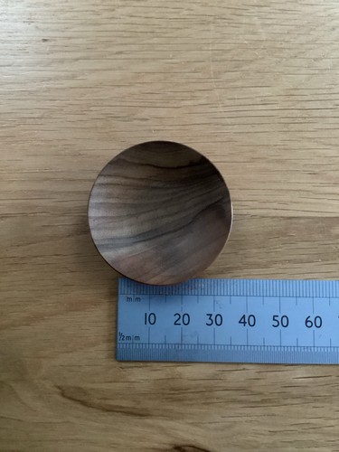 Miniature olive wood bowl - miniature,