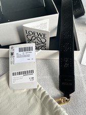Loewe black leather bag - , strap