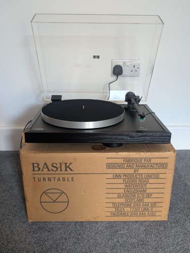 Linn basik turntabe boxed - linn,