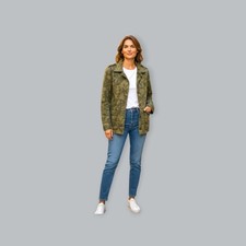 Vintage camo military jacket - vintage,