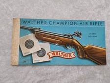 Walther champion vintage air - vintage,