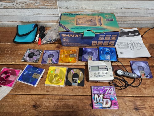 Sharp mini disc player - sharp,