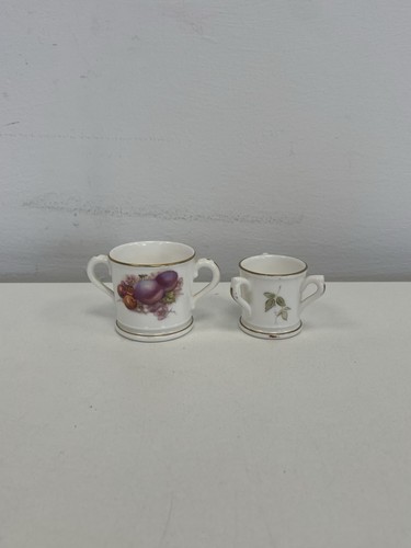 Royal worcester miniature - royal, cups