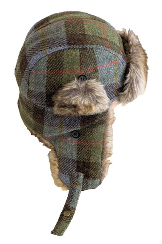 Harris tweed moss green tartan - harris,