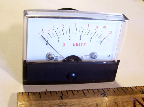 Meter internal resistance - "s",
