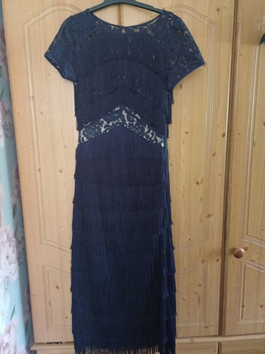 Navy tassel and lace phase - and,