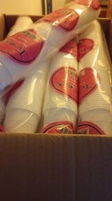White Plastic 7oz Cups for