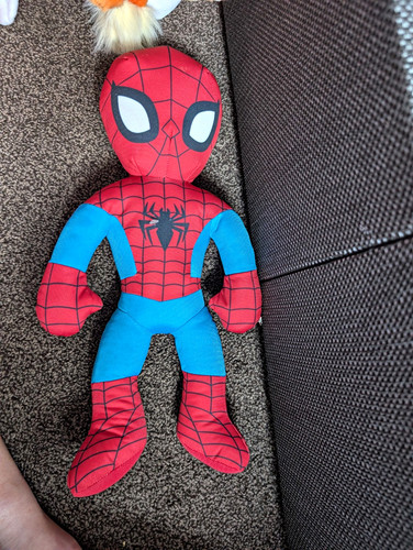 Spider man small plush soft - small,