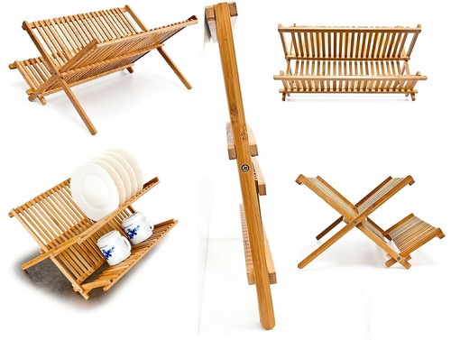 Dish drainer wooden - drainer,