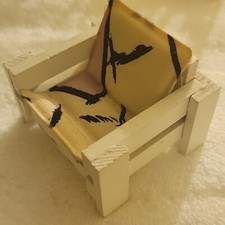 White Painted Wooden Chair