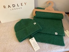 Radley Hat And Scarf Set Cedar