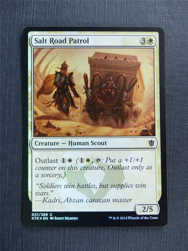 Salt road patrol foil - patrol, mtg