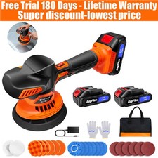 Electric Car Polisher Buffer Sander Polishing Machine 5"inch Buffing Sponge Kit