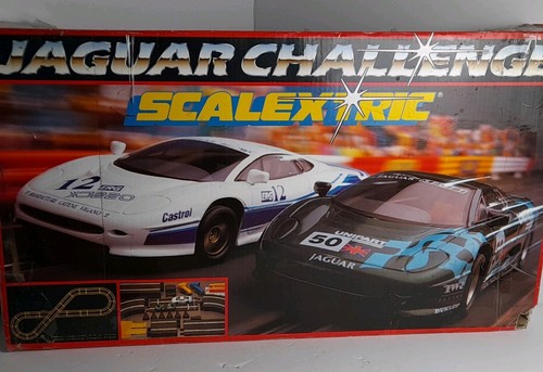 Scalextric jaguar challenge - scalextric,