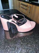Zara Blush Ono Platforms Size