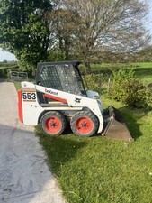 Bobcat 553 Skidsteer Loader With Bucket 