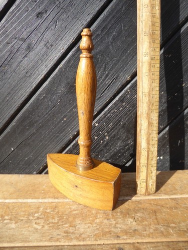 Vintage wooden masonic - wooden, gavel