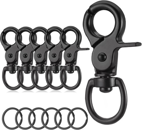 6pcs dog lead clips 360 - 6pcs,