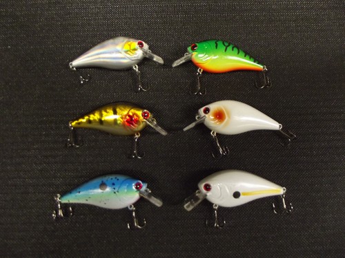 Square bill crankbait lure - square,