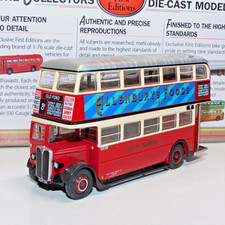 EFE AEC STL BUS LONDON TRANSPORT ROUTE 8A OLD FORD 1/76 27702A BOW GARAGE 75TH