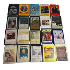 50 x Vintage 8 track Cassette