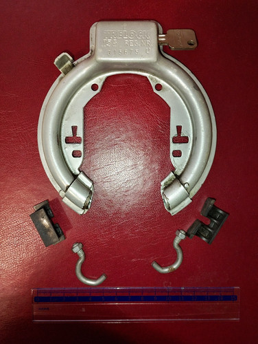 Bicycle frame lock trelock - frame,