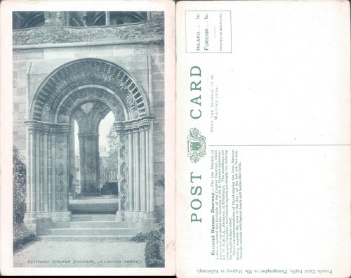 Norman doorway jedburgh abbey - norman,