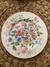 Vintage Paragon Fine Bone China Floral Decorative Plate Flowers 
