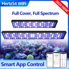 PopBloom WiFi Aquarium Lighting LED Marine Light Full Spectrum Coral Reef Tank
