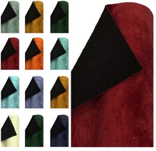 PLUSH VELVET FABRIC FAUX SUEDE
