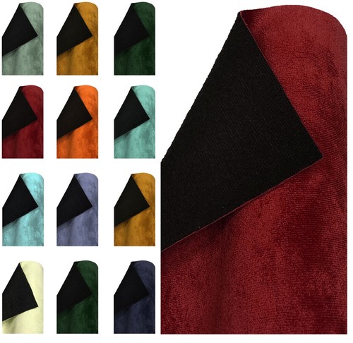 Plush velvet fabric faux - velvet,