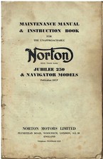NORTON JUBILEE 250 & NAVIGATOR