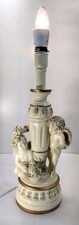 Large Statement Cherub Angel Ceramic Lamp Bedside Table Light Lounge SEE DESC