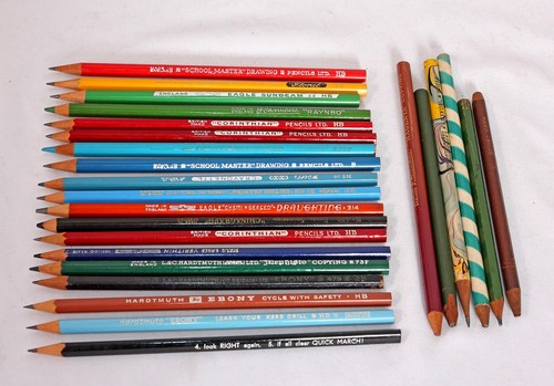 Vintage pencils mixed lot - vintage,
