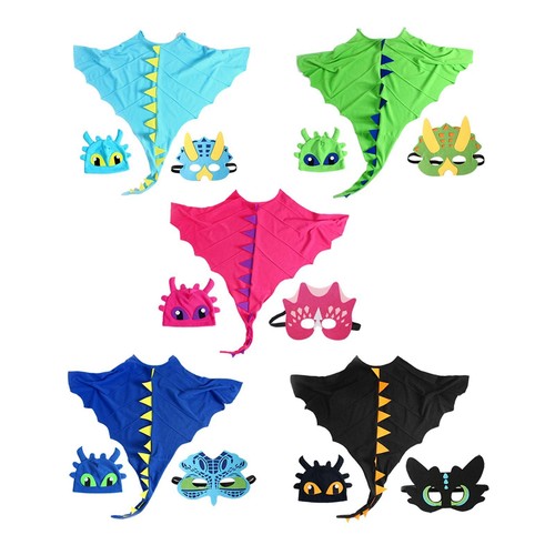 Dragon costume cape with - cape, hat