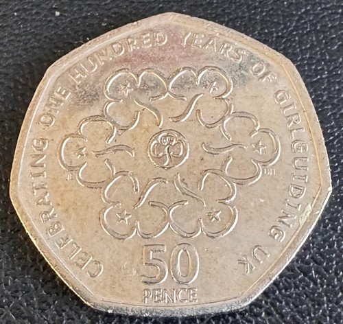 Girl guides 50p 2010 - girl,