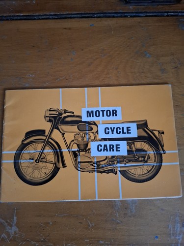 Motorcycle care paperback - motorcycle,