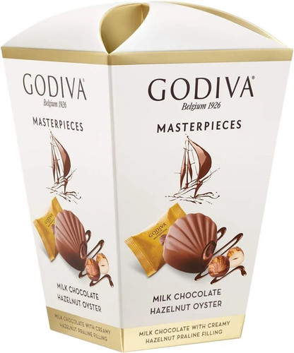 Godiva milk chocolate hazelnut - godiva,